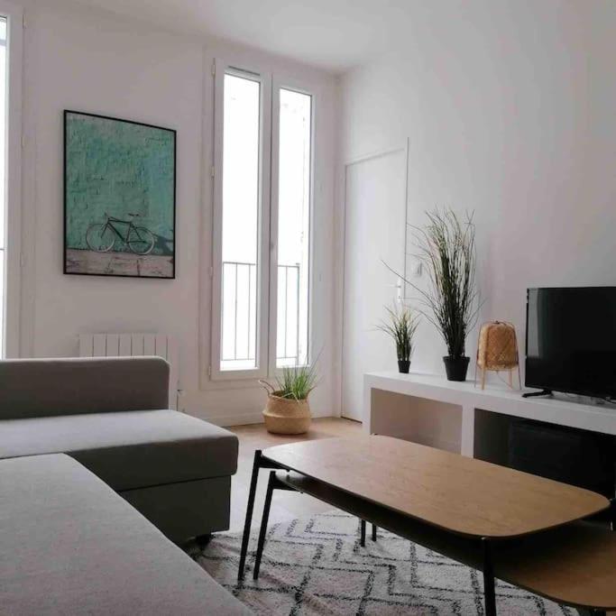 Magnifique Appartement T4, Plage Des Catalans Marselha Exterior foto