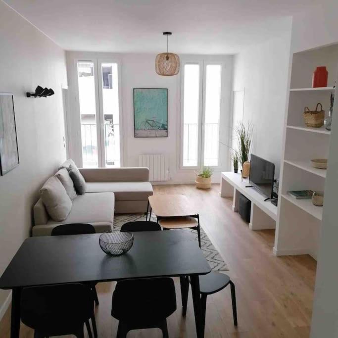 Magnifique Appartement T4, Plage Des Catalans Marselha Exterior foto
