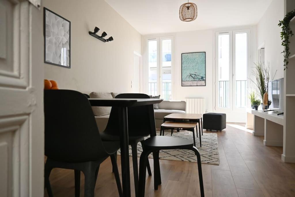 Magnifique Appartement T4, Plage Des Catalans Marselha Exterior foto